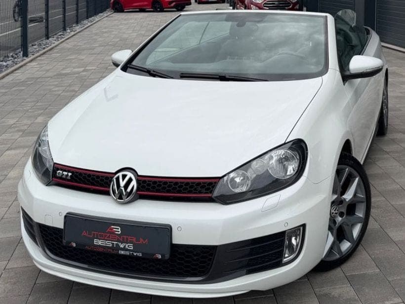 Volkswagen Golf VI Cabriolet GTI*SHZG*8FACH*DSG*WHITE*SPORT